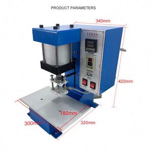 Máquina de Estampado en Caliente Neumática de Alta Eficiencia para Marcar e Indentar Cuero, Máquina de Etiquetado por Presión en Caliente - Product Image 5