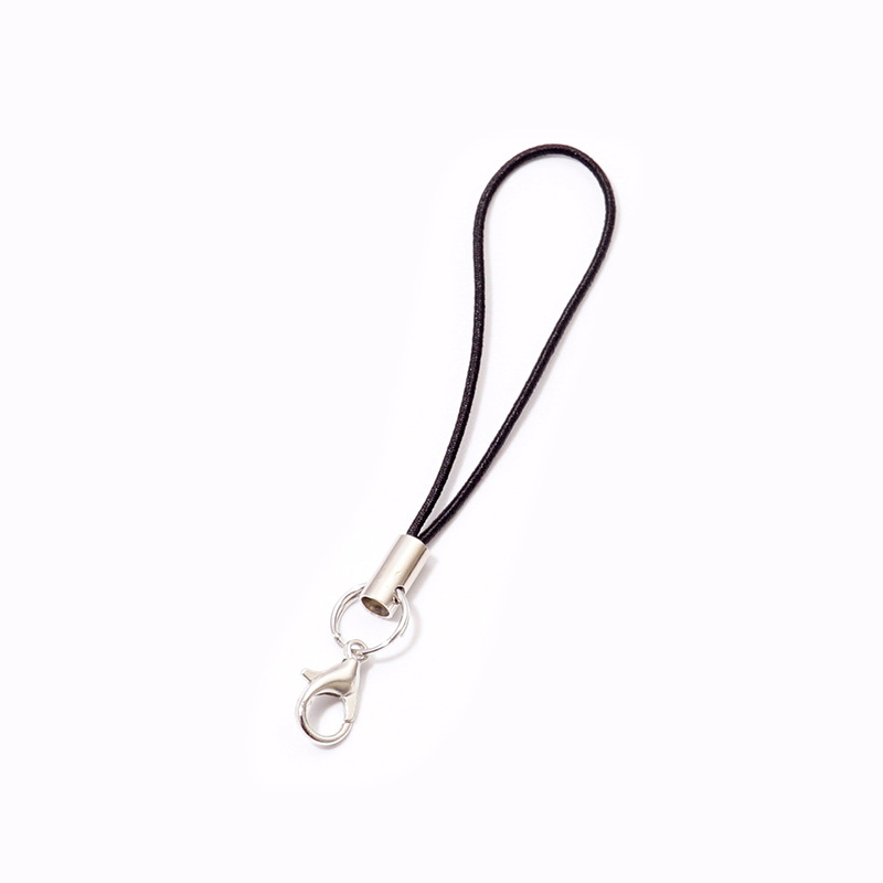 Cordón elástico con hebilla de langosta de doble bucle de 8 mm.