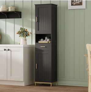 Mueble de Baño Moderno y Lujoso, Resistente al Agua, de Pie, Estrecho, <span class=keywords><strong>para</strong></span> Dormitorio y Sala de Estar - Product Image 6