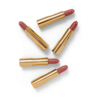 Ensemble de mini rouges à lèvres imperméables, mat, longue durée, multicolore, motif floral, kit de maquillage facile à appliquer, pigment velours, 16g, 5 pièces/ensemble
