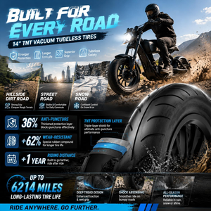มอเตอร์ไซค์ไฟฟ้า eAhora M1P Pro ระยะทางไกล 110 ไมล์ กำลังสูง 4000 วัตต์ สำหรับผู้ใหญ่ - Product Image 6