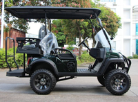 Voiture de golf électrique 4 places certifiée CE neuve de Chine, moteur KDS 5KW, acier léger, durable, batterie au lithium 48V, buggy de golf