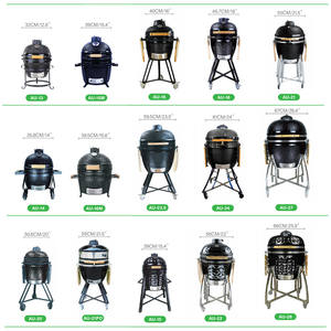 Parrilla Kamado de Carbón Vegetal Auplex <span class=keywords><strong>Argentina</strong></span>, Moderna, de Cerámica China, de 23.5 Pulgadas, Parrilla Alemana para Ahumar - Product Image 5