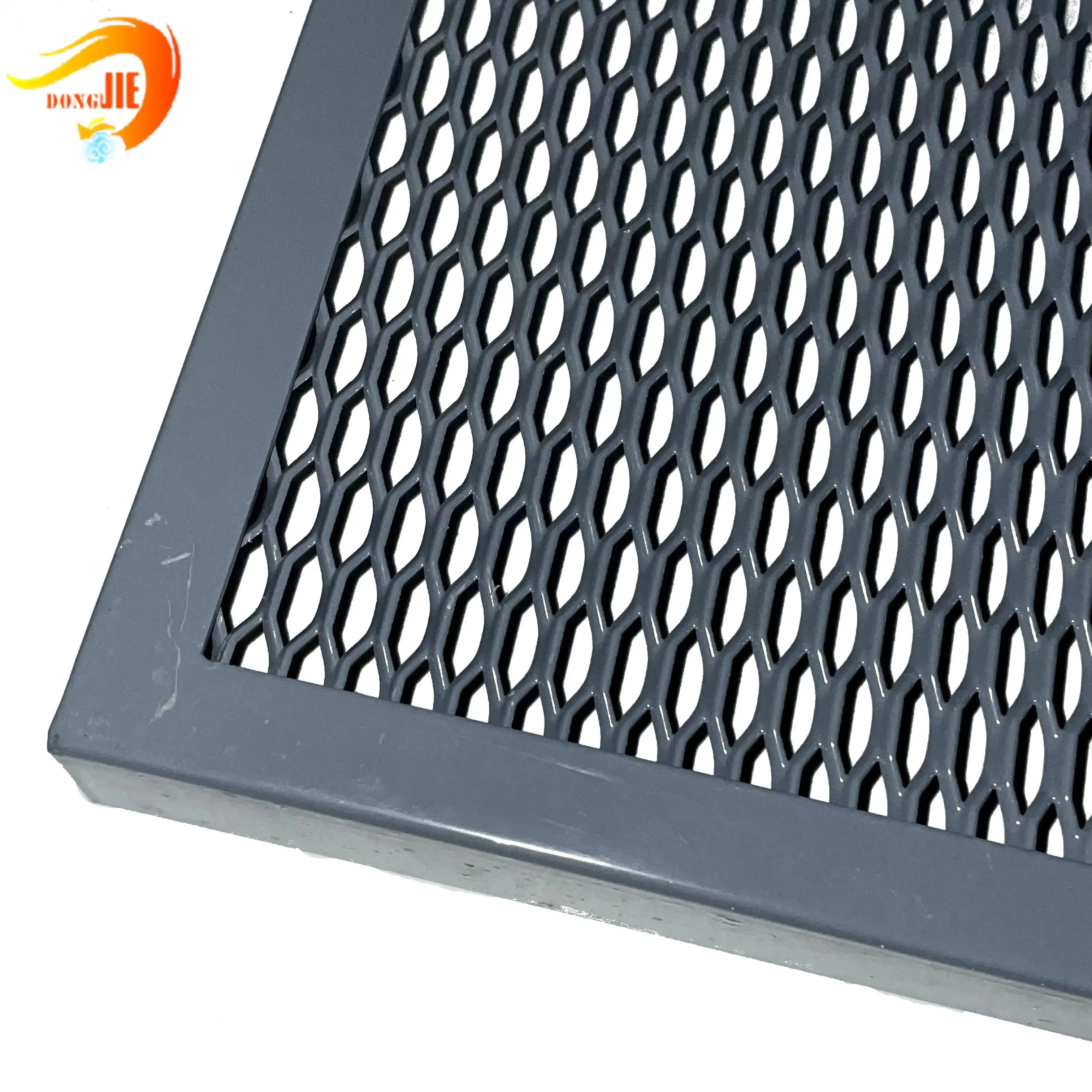 exterior wall decoration aluminum material expanded metal grill grates
