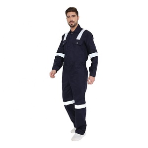 Combinaison de travail haute visibilité réfléchissante pour hommes, vêtements de travail de sécurité, vêtements de travail industriels, imperméables, coupe-vent, fluorescents, multi-poches - Product Image 2