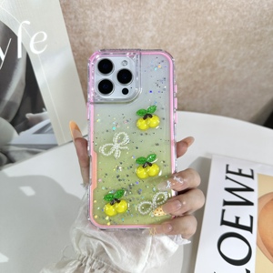 Funda de Teléfono 3 en 1 a Prueba de Golpes con Diseño de Moda, Brillo Epoxi y Accesorios Lindos para OPPO Realme C85 FIND X9 PRO FIND X9 PRO - Product Image 4