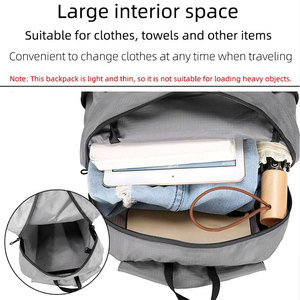 Özel logo ile çantası ultralight katlanabilir su geçirmez yürüyüş seyahat çantaları sırt çantaları - Product Image 4