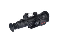 Lunette de visée point rouge haut de gamme 1x30mm avec double réticule, 9 niveaux de luminosité réglables, idéale pour la chasse en dérive, 80g