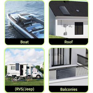 Panneaux solaires flexibles ALECTER 200W 12V 23% d'efficacité 182mm 10BB Mono Cell Ultra léger IP65 Étanche Certifié CE TUV 12 - Product Image 5