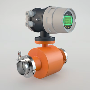 Độ Chính Xác Cao Cấp Thực Phẩm SS304 Vệ Sinh 2 Inch 50Mm Điện Từ Đo Lưu Lượng Nước Giải Khát Sữa Lưu Lượng Kế Từ Tính - Product Image 1