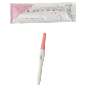 Prueba de <span class=keywords><strong>Embarazo</strong></span> HCG de Uso Doméstico DEEPBLUE, Kits de Fertilidad con Certificación CE OEM, Manual, 99.9% de Precisión - Product Image 6
