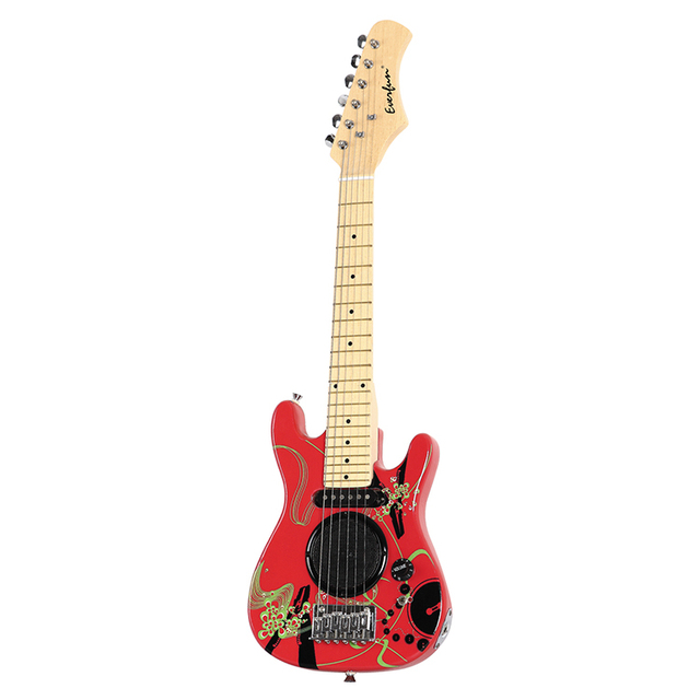 Wholesale High Quality 6 String Cheap Electric Guitar For Kid Custom Logo