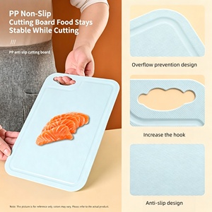 Ensemble d'ustensiles de cuisine pour préparation de repas pour bébé, 5 pièces, avec poignée en PP, couteau à fruits, éplucheur, ciseaux, planche à découper en plastique, pour la préparation de repas pour nourrissons - Product Image 2