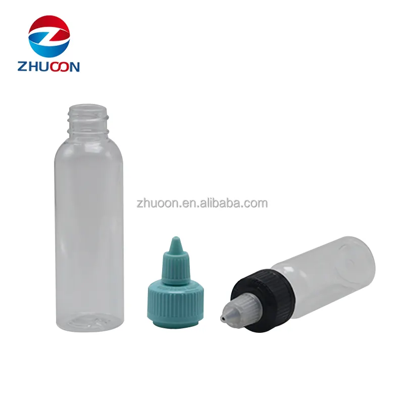 Flaconi contagocce in plastica pigmentato inchiostro per bottiglia dispensatrice da laboratorio