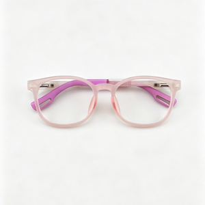 Gafas Redondas para Niños JH-TR208, Monturas Ligeras Flexibles <span class=keywords><strong>de</strong></span> TR90 para Niños y Niñas, Gafas <span class=keywords><strong>Óptica</strong></span>s Unisex <span class=keywords><strong>de</strong></span> Dos Tonos Coloridos - Product Image 3