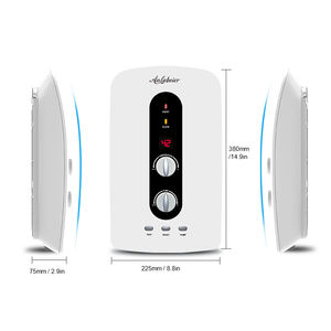 Calentador de Agua Eléctrico Instantáneo de 5.5KW con Bomba de Presión, Elemento Calefactor de Acero Inoxidable, Resistente al Agua IPx4, para Uso Doméstico y Hotelero - Product Image 6