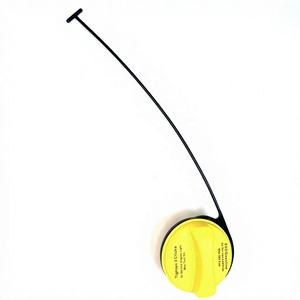 Poignée de bouchon de réservoir de carburant pour Chevrolet Cadillac, 20915990 GT295, plastique jaune, pour véhicule à essence - Product Image 1