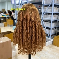 Perruque longue bouclée à dentelle frontale, 100% cheveux humains, volumineuse et bouclée, pour femmes afro-américaines, vente en gros directe usine