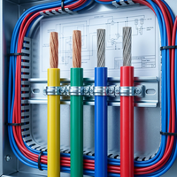 PVC-isoliertes Kupferkabel BV 4mm Massiver Kupferleiter Elektrisches Kabel für Haushalt & Bauverkabelung