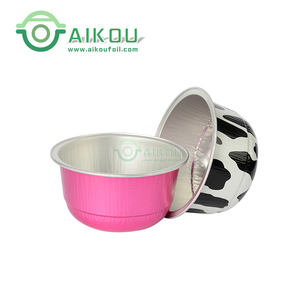 Récipient de cuisson rond en aluminium jetable, pour four, pâtisserie, desserts, plats à gâteaux ronds, brownie, cuisson au fromage - Product Image 4