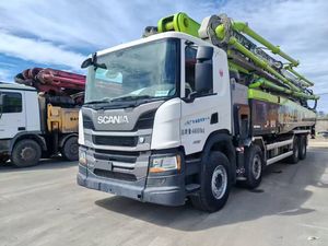 Pompe à béton ZOOMLION d'occasion économique – Opération rentable pour centrale à béton préfabriqué et pavage routier - Product Image 4