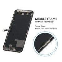 Écran OLED souple de qualité 1:1 pour Apple iPhone X Xs Xr XSMax 11 12 13 14 15 16 17 Plus Pro Max – Remplacement d'écran LCD