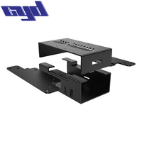 Amplificateur en tôle 3u Rack Mount Cabinet case Amplificateurs BOX Aluminium Rack Enclosure Distribution Equipment Enclosure
