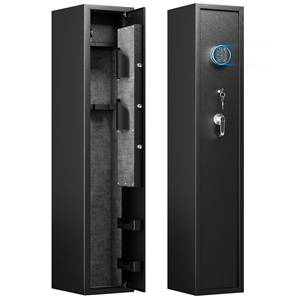 Tùy chỉnh kim loại lưu trữ súng an toàn hộp với bàn phím điện tử & sinh trắc học Khóa vân tay không thấm nước & Chống Trộm - Product Image 1