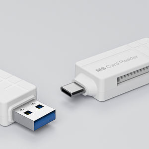 Lector de Tarjetas <span class=keywords><strong>MS</strong></span> Tipo-C Externo de Doble Cabezal para Tarjetas <span class=keywords><strong>MS</strong></span> <span class=keywords><strong>PRO</strong></span>/<span class=keywords><strong>Duo</strong></span>/micro(M2) para Uso en Teléfonos Móviles y Computadoras - Product Image 4
