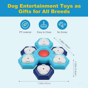 Gioco Puzzle Rotante Multistrato per Animali Domestici, Dispenser di Cibo Lento Interattivo per l'Addestramento dei Cani - Product Image 5