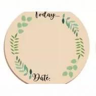 Mensuel Jalon Animal Maison Thème Nouveau-Né Photographie Props Peint En Bois Annonce Signes Gravure pour Bébés Accueillant - Product Image 3