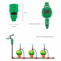 Raccord rapide 9*12 en plastique pour tuyau, coupleur rapide pour irrigation goutte à goutte de jardin, accessoire de connexion directe pour pipeline