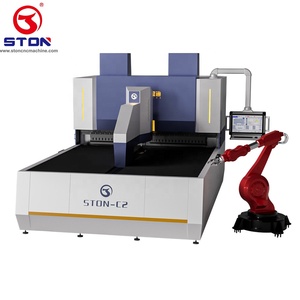 <span class=keywords><strong>CNC</strong></span> uốn máy tấm kim loại Bảng điều chỉnh Bender với robot - Product Image 2