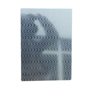 Emboss Pattern Steel Press Plate/Custom Card Making Steel Plate Price Zhejiang