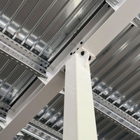DingGU 4m x 4m Capacité de charge 1000kg 2-3 étages Mezzanine modulaire robuste pour marchandises Protection contre la corrosion de l'acier Transport de fret