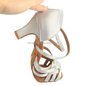 Zapatos de Baile Latino para Mujer, Marca Rhinestones, Negros, de Satén, con Tacones Ultra Altos de 8.5CM, Plataforma Impermeable, Zapatos de Fiesta con Plataforma - Product Image 3