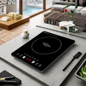 Chất lượng cao duy nhất <span class=keywords><strong>Burner</strong></span> cảm ứng đung Đen <span class=keywords><strong>ETL</strong></span> chứng nhận năng lượng hiệu quả bếp điện điều khiển cảm ứng hộ gia đình - Product Image 5