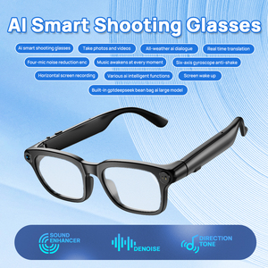 Gafas Inteligentes Meta AI 2026 con <span class=keywords><strong>Cámara</strong></span> Antiocclusión de 1300W, Auriculares Inalámbricos OWS, Carga Tipo-C, Gafas de Motocross Claude OEM - Product Image 2