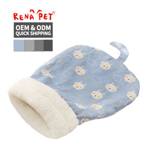 Sacco a pelo <span class=keywords><strong>per</strong></span> <span class=keywords><strong>gatti</strong></span> semi-chiuso in peluche corto e caldo, vendita all'ingrosso dal produttore - Product Image 5