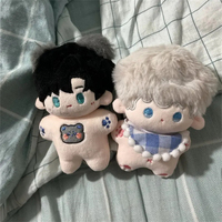 Poupée en coton personnalisée de 10cm en peluche jeu film dessin animé livre votre personnage de conception en peluche porte-clés pendentif poupées à main Kpop