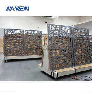 Phong cách hiện đại cách nhiệt kiến trúc bức màn bức tường trang trí bên Ngoài ứng dụng đục lỗ kim loại bảng điều chỉnh hợp kim nhôm - Product Image 2