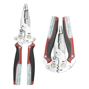 <span class=keywords><strong>Pince</strong></span> multifonction isolée pour électricien en acier au chrome-vanadium, dénudeur et sertisseur de fils DIY pour cuivre/acier - Product Image 2