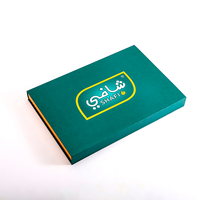 Boîte cadeau carrée rigide haut de gamme de luxe, embossée, en matériaux recyclés, avec fermeture magnétique, pour chocolat, chips, chewing-gum, sushi
