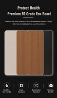 Grande table de conférence rectangulaire minimaliste pour bureau, salle de réunion, avec chaises assorties, pour réunions d'affaires, tailles personnalisées OEM