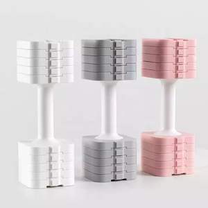 Ensemble d'haltères de musculation, poids libres, entraînement complet du corps, accessoires de musculation aérobie, haltères réglables - Product Image 2