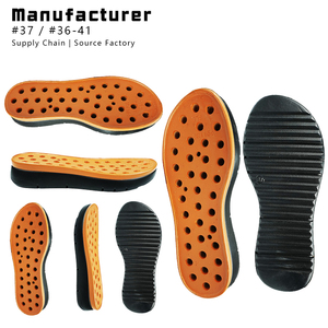 نعل حذاء نسائي عالي الكعب من البي في سي بالجملة، متين ومضاد للانزلاق، بتصميم ملون - Product Image 1