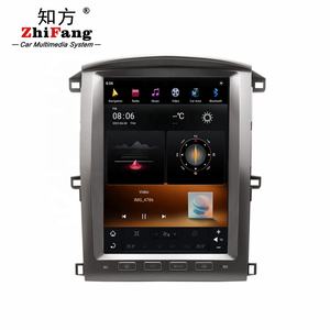 เครื่องเล่นมัลติมีเดียในรถยนต์ระบบแอนดรอยด์ 13 แบบ Zhifang Tesla พร้อมระบบนำทาง GPS สำหรับรถยนต์โตโยต้าแลนด์ครุยเซอร์ ปี 2003-2007 รุ่น LC100 - Product Image 5