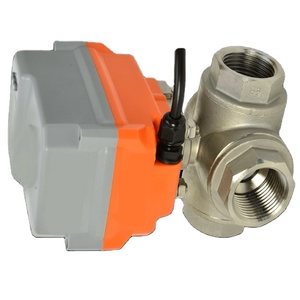 Actuador Inteligente de Bola de 1/2 Pulgada de Acero Inoxidable, Tridireccional, con Extremo Roscado para Automatización - Product Image 2