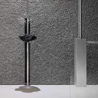 Panneau décoratif en alliage d'aluminium mousse, léger, ignifuge et écologique |   Finition Métallique |   Design graphique d'intérieur d'hôtel