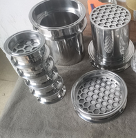Colonnes filtrantes frittées à triple collier de 5 µm (5 microns) 6 pouces x 6 pouces, type CRC Bucket